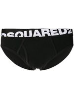 DSQUARED2 slip à logo - Noir