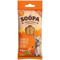 Soopa Pompoen en wortel tandsticks hond traktatie, 100 g