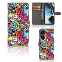 OnePlus Nord CE 3 Lite Wallet Case met Pasjes Punk Rock - thumbnail