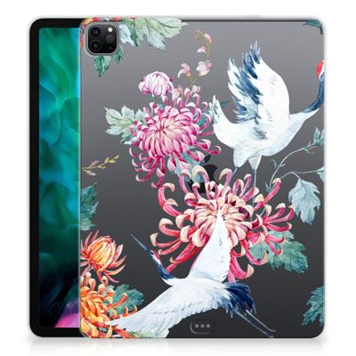 iPad Pro 12.9 (2020) | iPad Pro 12.9 (2021) Back Case Bird Flowers iPad Pro 12.9 (2020) | iPad Pro 12.9 (2021) Back Case Bird Flowers