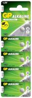 GP A76F-2C10 Pile alcaline AG13/LR44, sous blister, (1.5 V, Lot de 10)