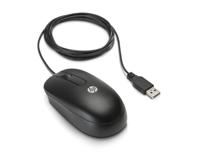 Optical Mouse - Muis - optisch - 3 knoppen - met bekabeling - USB - zwart
