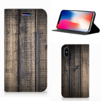 Apple iPhone X | Xs Book Wallet Case Steigerhout