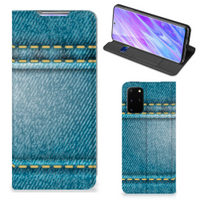 Samsung Galaxy S20 Plus Hippe Standcase Jeans - thumbnail