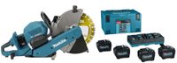 Makita CE002GL402X | XGT 2x40 V Max Doorslijper 355mm | 4 x 8.0 Ah accu + duo snellader | met AWS zender | In Mbox - CE002GL402X