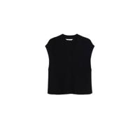 Mango Kids grofgebreide trui zwart