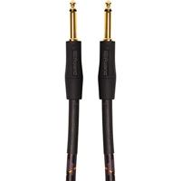 Roland Gouden serie patch/pedaalkabel - recht 6,3 mm jack stekker, lengte: 3 m - RIC-G10
