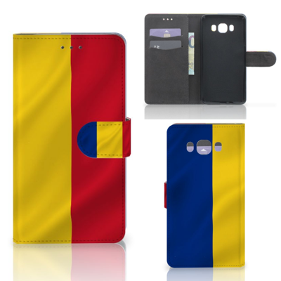 Samsung Galaxy J7 2016 Bookstyle Case Roemenië Samsung Galaxy J7 2016 Bookstyle Case Roemenië