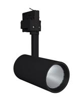 LEDVANCE Tracklight spotarmatuur LED: voor montagerail, TRACKLIGHT SPOT D75 25W / 25 W, 220…240 V, stralingshoek: 24, Koel wit, 4000 K, body materiaal: aluminum, IP20