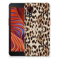 Samsung Galaxy Xcover 5 TPU Hoesje Leopard - thumbnail