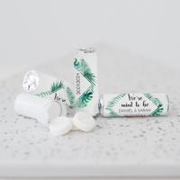 Pepermuntrolletje tropische bladeren