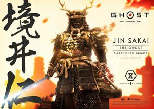 Ghost Of Tsushima Statue 1/4 Sakai Clan Armor Deluxe Bonus Version 60 Cm