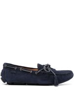 Polo Ralph Lauren chaussures bateau Anders en daim - Bleu - thumbnail