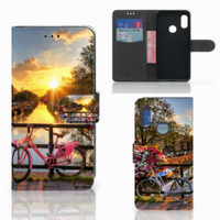 Xiaomi Mi A2 Lite Flip Cover Amsterdamse Grachten - thumbnail