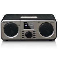 Stereo DAB+ FM Radio met Bluetooth® Lenco Zwart-Zilver