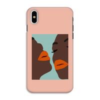 Orange lips: iPhone XS Tough Case - thumbnail