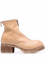 Guidi bottines en cuir grainé - Tons neutres - thumbnail