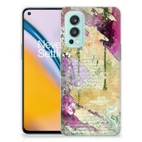 Hoesje maken OnePlus Nord 2 5G Letter Painting - thumbnail