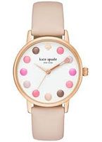 Horlogeband Kate Spade New York KSW1253 Leder Beige 16mm - thumbnail