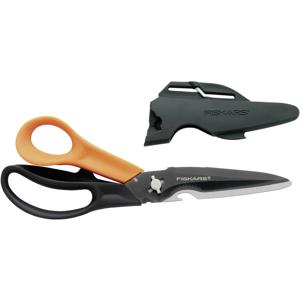 Fiskars 1000809 Universele schaar Rechtshandig 230 mm Oranje, Zwart