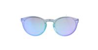 Kost zonnebril unisex transparant/ijsblauw