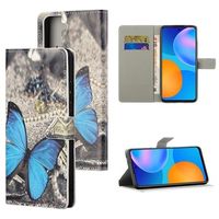 Style Series Samsung Galaxy S21 5G Wallet Case - Blauwe vlinder