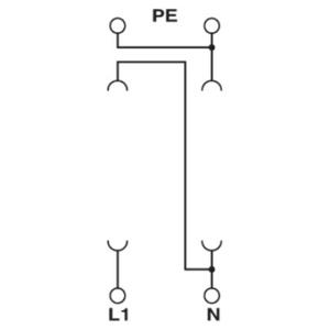 Phoenix Contact 2920528 VAL-MS/1+1-BE Overspanningsveilige sokkel 1 stuk(s)