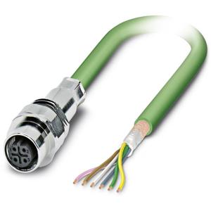 Phoenix Contact 1529742 Sensor/actuator inbouwconnector M12 Aantal polen: 5 Bus, inbouw 0.50 m 1 stuk(s)