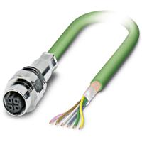 Phoenix Contact 1529742 Sensor/actuator inbouwconnector M12 Aantal polen: 5 Bus, inbouw 0.50 m 1 stuk(s) - thumbnail