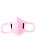 U-Mask masque à logo imprimé - Rose