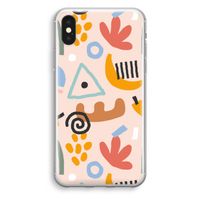 Abstract: iPhone X Transparant Hoesje - thumbnail