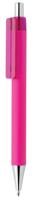 XD Collection balpen X8 Smooth Touch 14 cm ABS roze