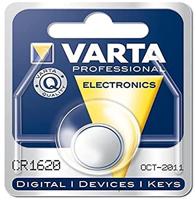 Varta CR 1620 Primary Lithium Button 3 V - batterijen (lithium, 3 V, 1 stuk(), 60 mAh, 16 mm, 16 mm)