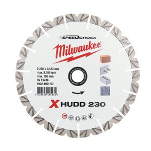 Milwaukee Accessoires Diamantslijpschijf SpeedCross Extreme HUDD 230mm - 1 stuk - 4932492150