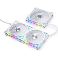 Lian Li UNI FAN SL120 V2 RGB, 3-pack, Wit, 120mm - thumbnail