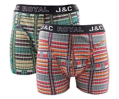 J&C heren boxer 2 pak 30058-XL