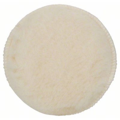 Bosch Accessories 2608610001 Lamswolschijf voor excentrische schuurmachine, 130 mm, klittenband, verpakking van 1 stuk Diameter 130 mm 1 stuk(s)