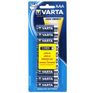 Varta LONGLIFE Power AAA Bli 10 AAA batterij (potlood) Alkaline 1.26 Ah 1.5 V 10 stuk(s)