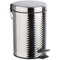 Wenko Pedaalemmer Spiro 3 Liter 22 X 26 Cm Rvs Chroom