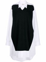 Maison Margiela robe-chemise oversize - Blanc - thumbnail