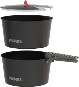 Primus 740320 kampeerkookgerei Pottenset 2,3 l Aluminium, Zwart