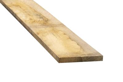 Eiken plank ruw winddroog 27x205x2500 mm Eiken plank ruw winddroog 27x205x2500 mm