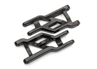 Suspension arms, black, front, heavy duty (2) (TRX-3631X) - thumbnail