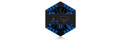 ICY BOX IB-1823MF-C31 SDD-behuizing Zwart M.2