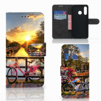 Huawei P30 Lite (2020) Flip Cover Amsterdamse Grachten - thumbnail