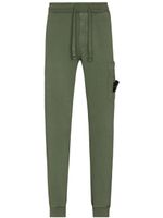 Stone Island pantalon de jogging fuselé à lien de resserrage - Vert - thumbnail