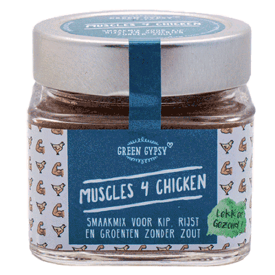Muscles 4 Chicken, Green Gypsy Spices Muscles 4 Chicken, Green Gypsy Spices