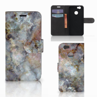 Huawei Nova Bookcase Marmer Grijs