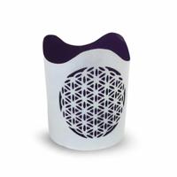Flower of Life Kaarshouder (16 cm)