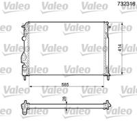 Radiateur VALEO, u.a. für Renault - thumbnail